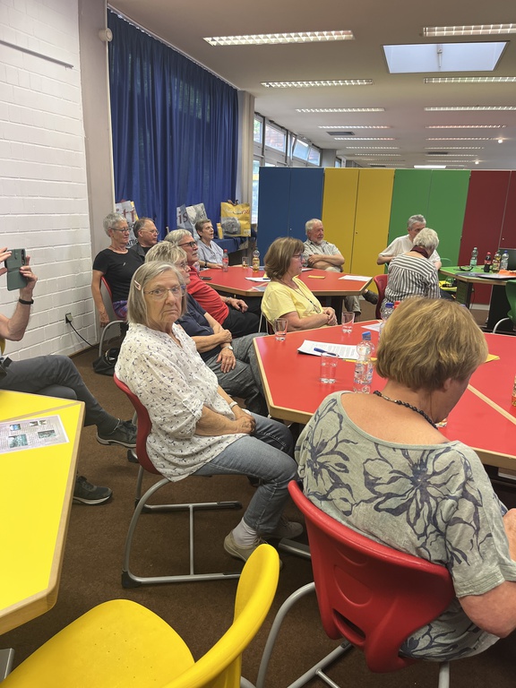 1. Vorstellung des Projekts Zeitsprung am 18.07.2025 in der Zweigbücherei Gerthe