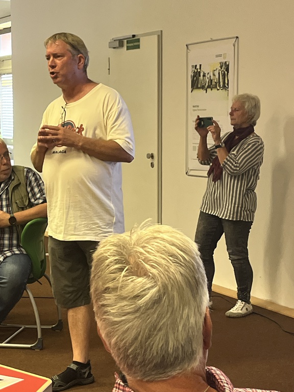 1. Vorstellung des Projekts Zeitsprung am 18.07.2025 in der Zweigbücherei Gerthe