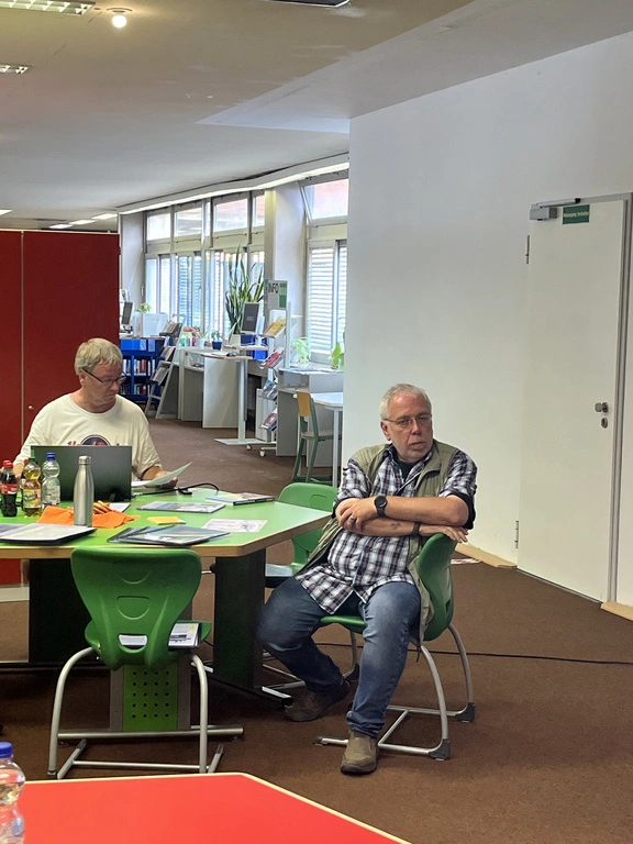 1. Vorstellung des Projekts Zeitsprung am 18.07.2025 in der Zweigbücherei Gerthe