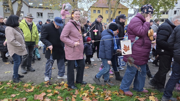 Erster Lichterlauf am 26.10.25 im Marktgarten