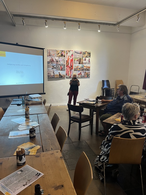 2. Vorstellung des Projekts Zeitsprung am 19.08.2025 im Kulturrat