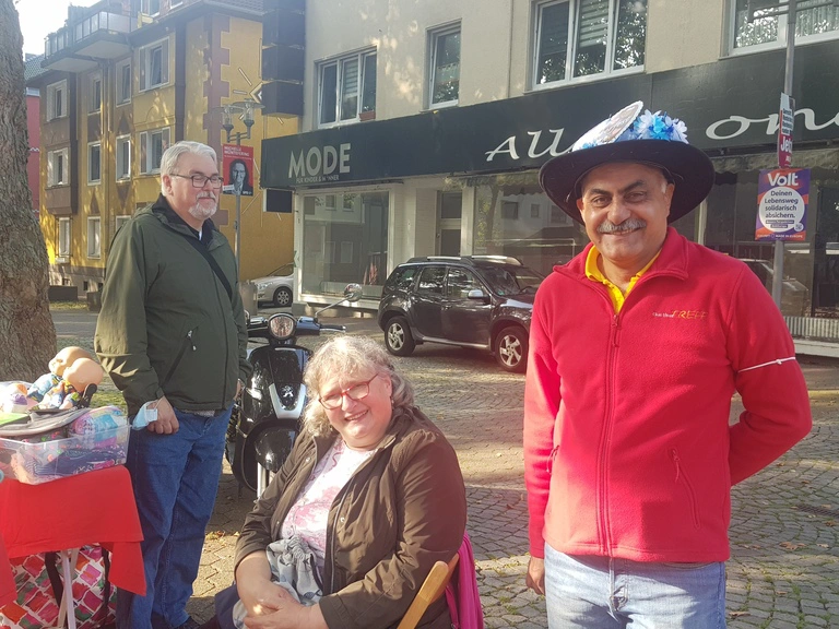 Kaffee anne Bude am 18.09.2021 mit Kunsthandwerk