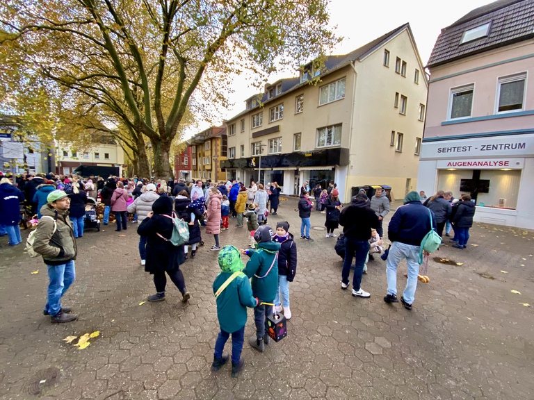 Lichterlauf durch Gerthe am 26.10.2025