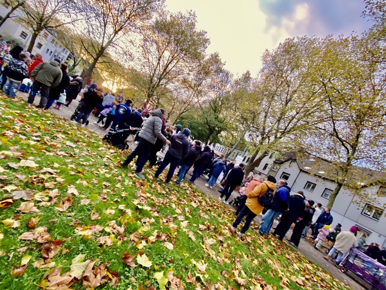 Erster Lichterlauf am 26.10.2025 im Marktgarten 26.10.2025