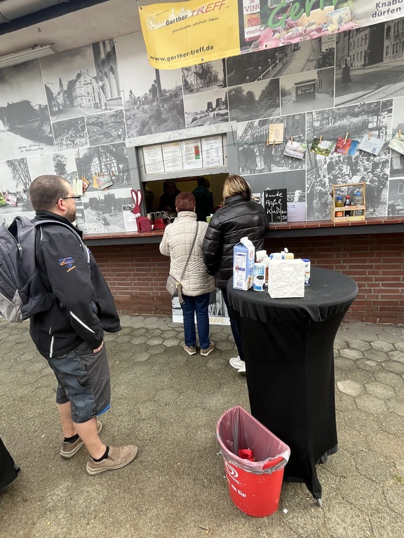 Kaffee anne Bude am 04.04.2026