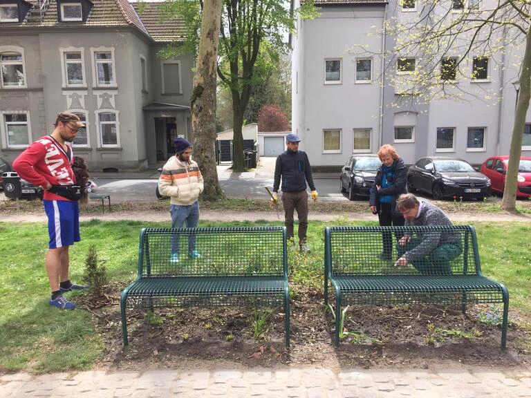 Team-Foto am 14.04.2020