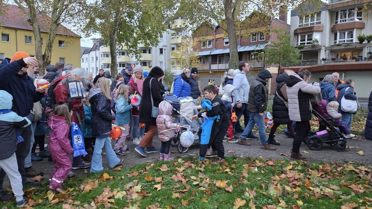 Erster Lichterlauf am 26.10.25 im Marktgarten