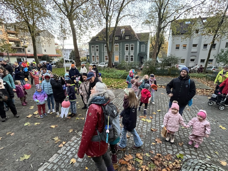Lichterlauf durch Gerthe am 26.10.2025