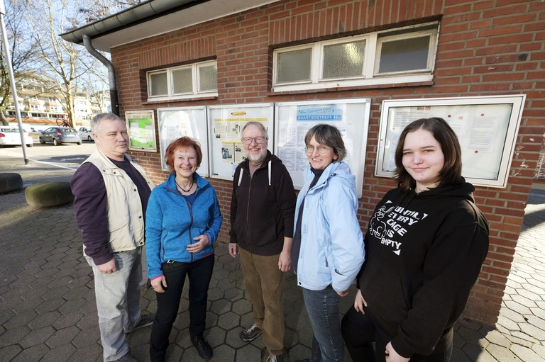 Neu gestaltete Marktbude Gerthe