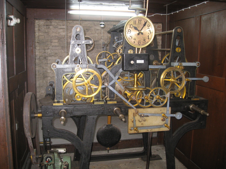 Erlöserkirche Hiltrop,Glockenbturm von innen, Offenes Denkmal