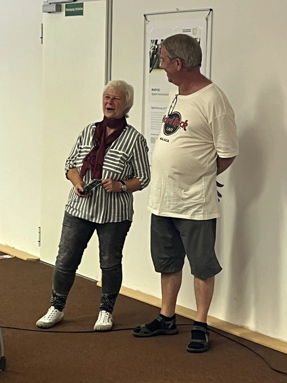 1. Vorstellung des Projekts Zeitsprung am 18.07.2025 in der Zweigbücherei Gerthe