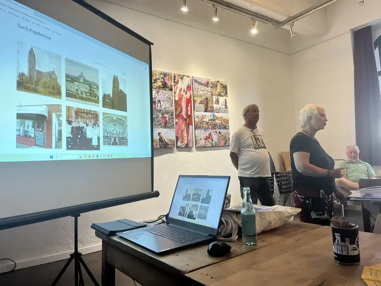 Interne Vorstellung des Zeitsprung-Projekts im Kulturrat am 19.08.2025