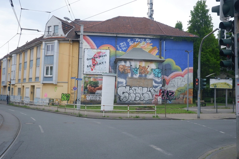 Alter Bunker in Bochum Gerthe, Ecke Castroper Hellweg, Hans Sachsstraße