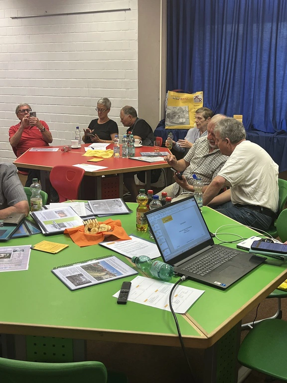 1. Vorstellung des Projekts Zeitsprung am 18.07.2025 in der Zweigbücherei Gerthe