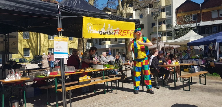 Flohmarkt am 12.04.2025 mit Clown