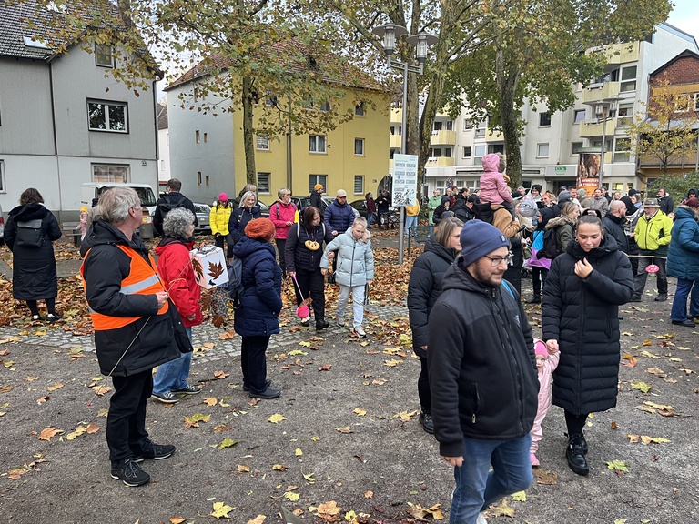 Lichterlauf durch Gerthe am 26.10.2025