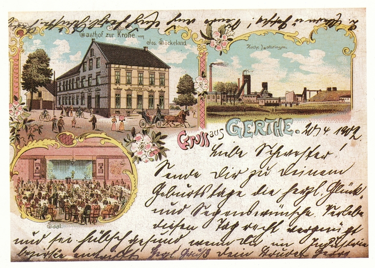 Gasthof zur Krone Inhaber Jos. Söckeland