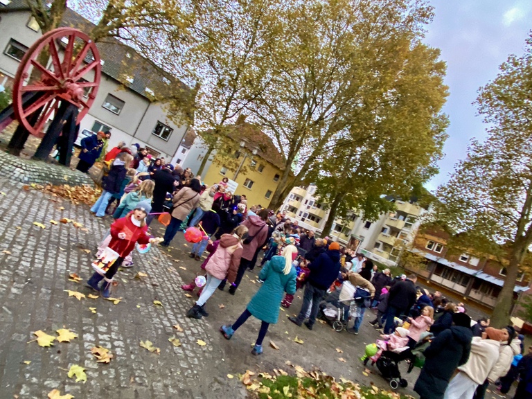 Lichterlauf durch Gerthe am 26.10.2025