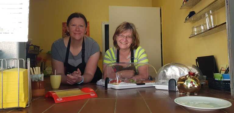 Kaffee anne Bude am 08.05.2024