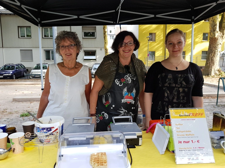 Flohmarkt 4.8.2018 Waffelstand