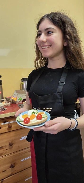 Saison Start anne Bude 2026 dass erste selber gemachte Brötchen für Kaffee anne Bude