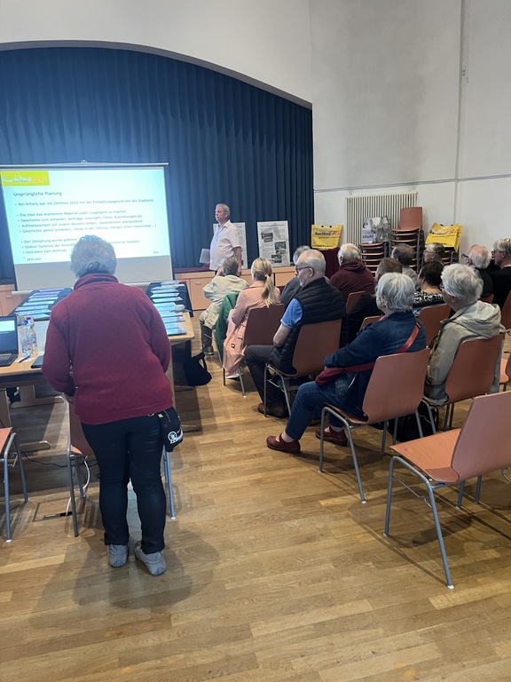 3. Vorstellung des Projekts Zeitsprung am 18.09.2025 in der Christopherus-Schule