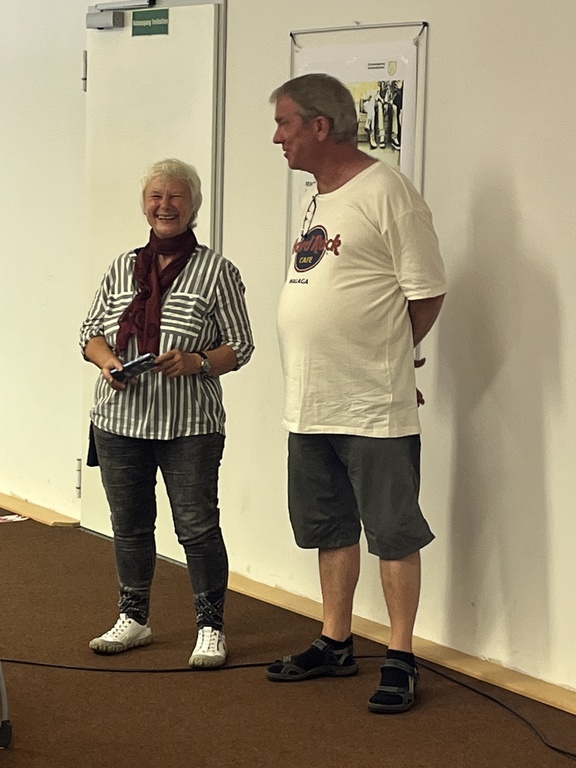 1. Vorstellung des Projekts Zeitsprung am 18.07.2025 in der Zweigbücherei Gerthe