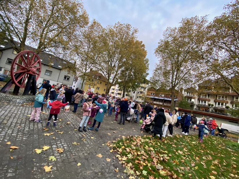 Lichterlauf durch Gerthe am 26.10.2025