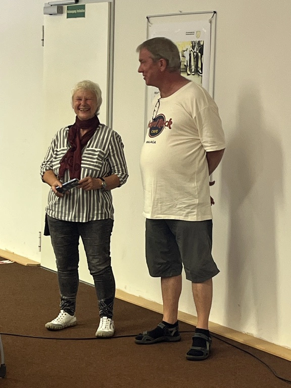 1. Vorstellung des Projekts Zeitsprung am 18.07.2025 in der Zweigbücherei Gerthe