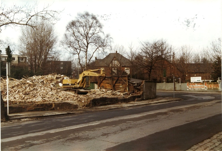 Nach dem Abriss von Hof Schrage