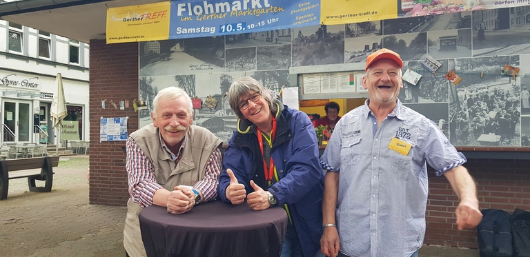 Kaffee anne Bude am 03.05.2025 schon morgens Spaß inne Backe