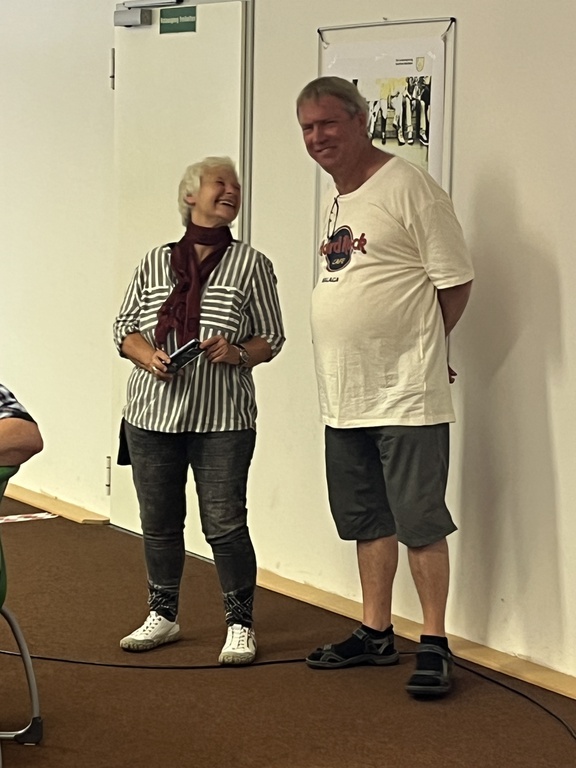 1. Vorstellung des Projekts Zeitsprung am 18.07.2025 in der Zweigbücherei Gerthe