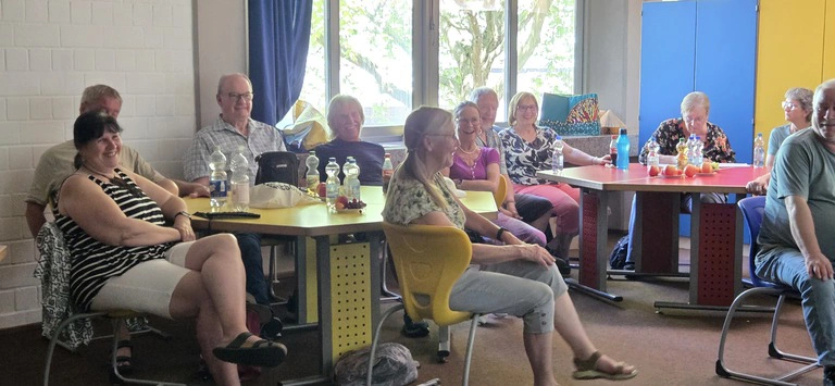 1.Hilfe Kurs für das  Gerther Treff Team
