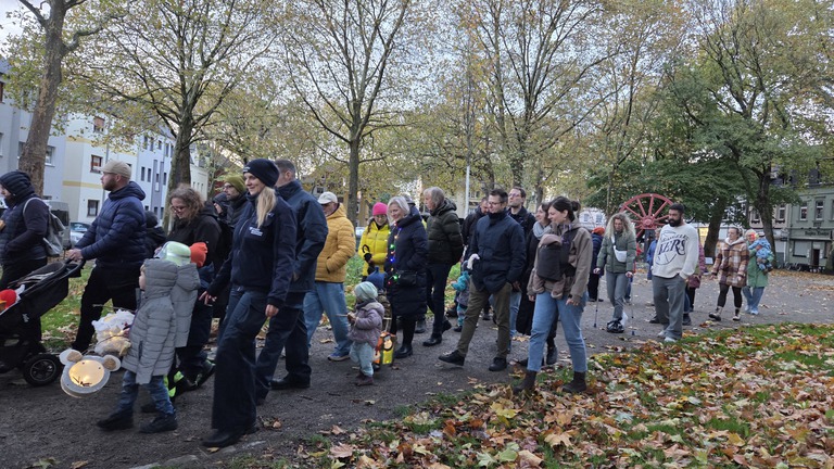 Erster Lichterlauf am 26.10.25 im Marktgarten