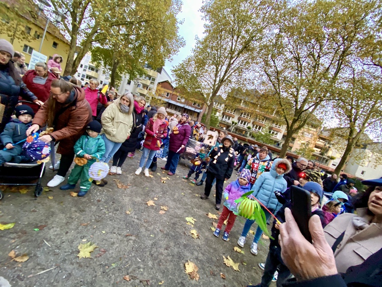 Lichterlauf durch Gerthe am 26.10.2025