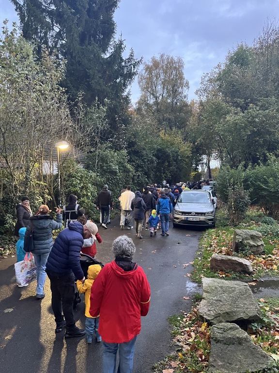 Lichterlauf durch Gerthe am 26.10.2025