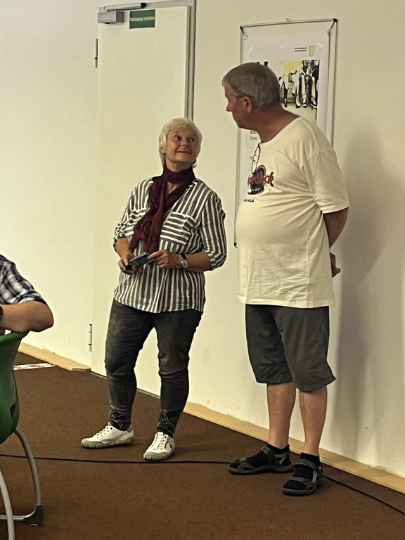 1. Vorstellung des Projekts Zeitsprung am 18.07.2025 in der Zweigbücherei Gerthe