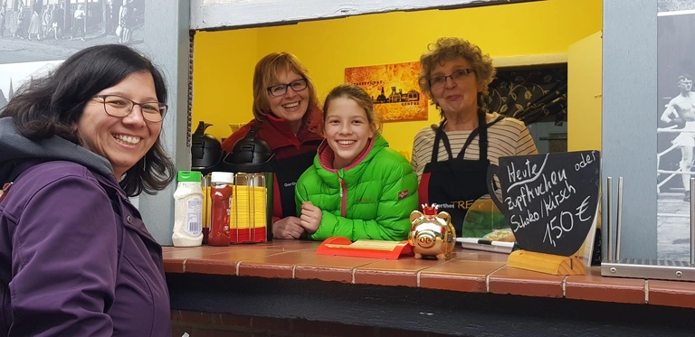 Kaffee anne Bude am 16.03.2024