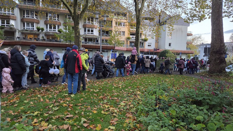 Erstzer Lichterlauf am 26.10.25 im Marktgarten