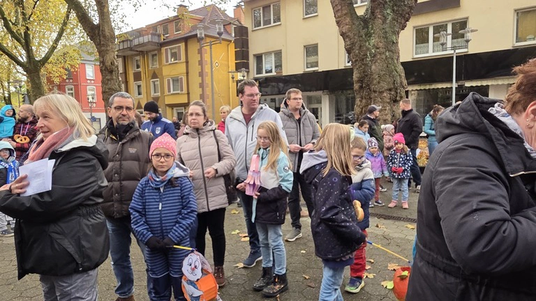 Erster Lichterlauf am 26.10.2025 Start an der Gerther Marktbude