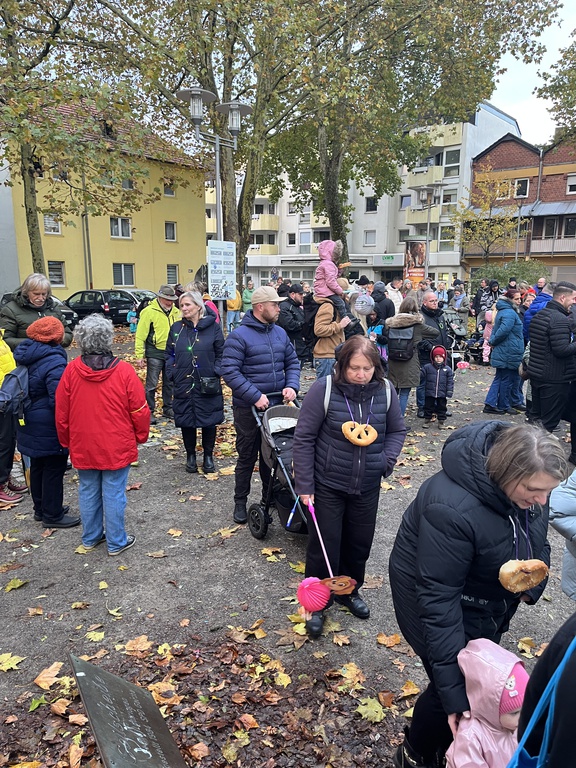 Lichterlauf durch Gerthe am 26.10.2025