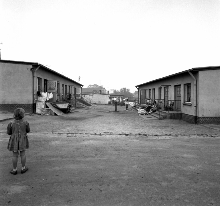 Notwohnungen bzw. Baracken an der Kehre