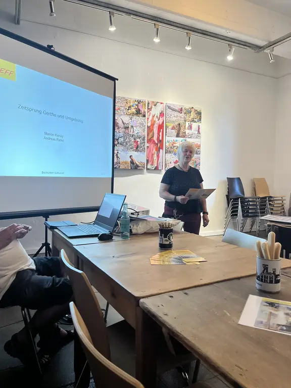 Interne Vorstellung des Zeitsprung-Projekts im Kulturrat am 19.08.2025