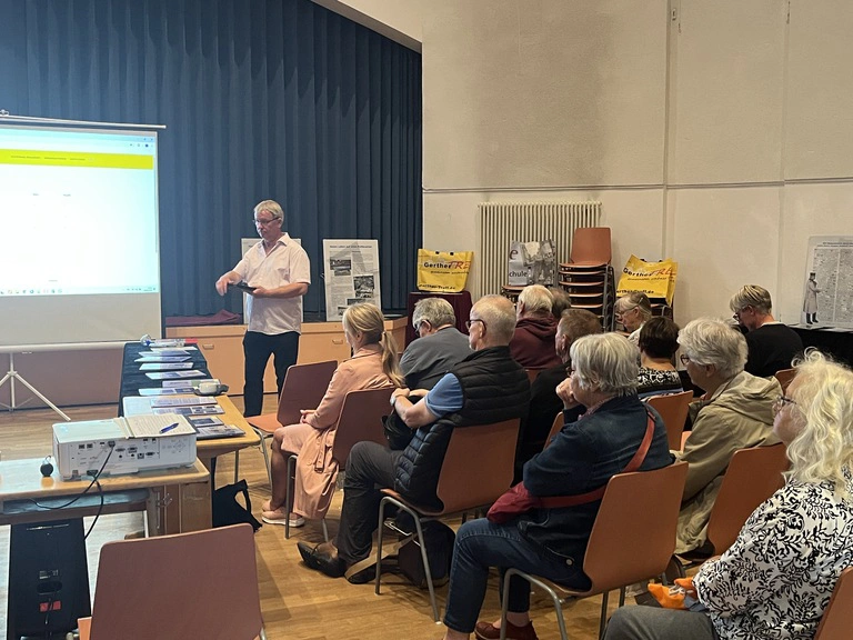 3. Vorstellung des Projekts Zeitsprung am 18.09.2025 in der Christopherus-Schule