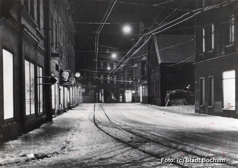 Lothringer Straße im Winter