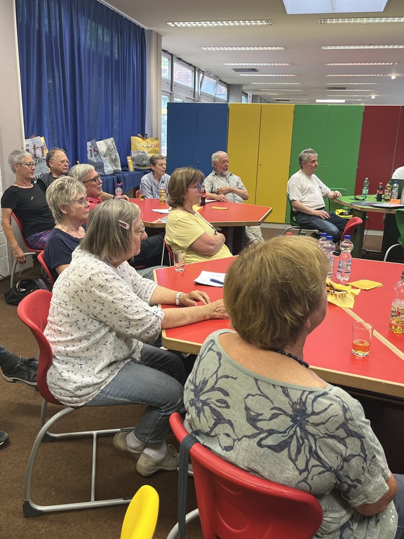 1. Vorstellung des Projekts Zeitsprung am 18.07.2025 in der Zweigbücherei Gerthe