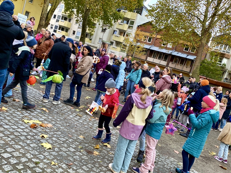 Lichterlauf durch Gerthe am 26.10.2025