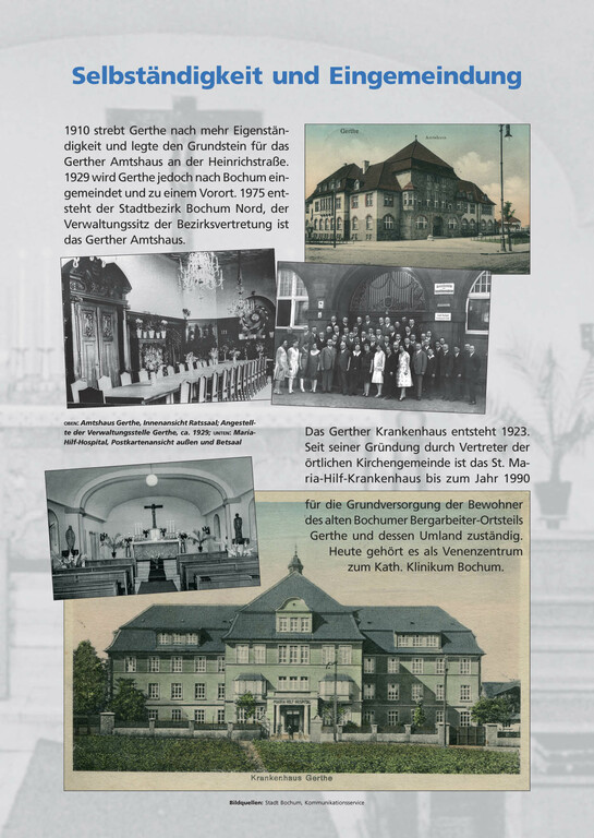 GT Zeitreise 2022 Tafel 12 Selbstständigkeit und Eingemeindung