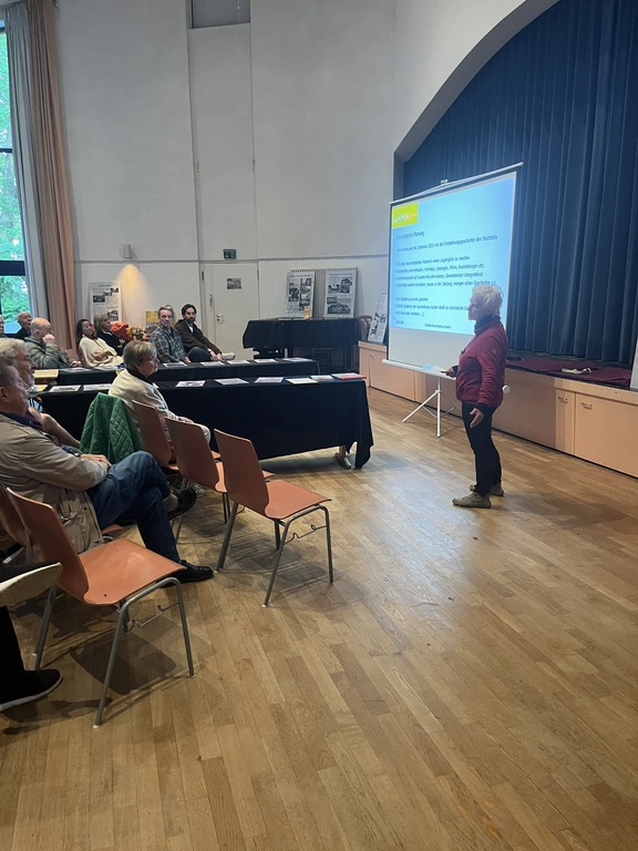3. Vorstellung des Projekts Zeitsprung am 18.09.2025 in der Christopherus-Schule