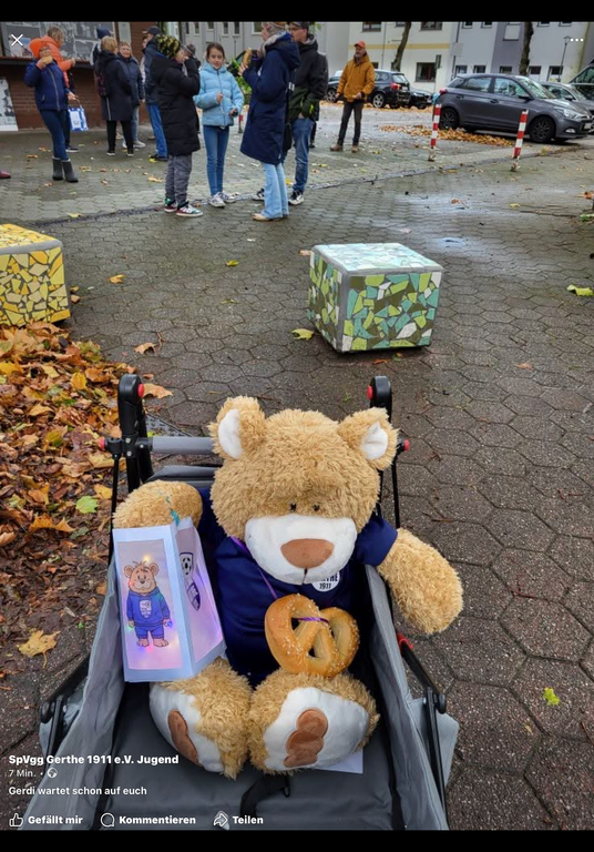 Lichterlauf durch Gerthe am 26.10.2025